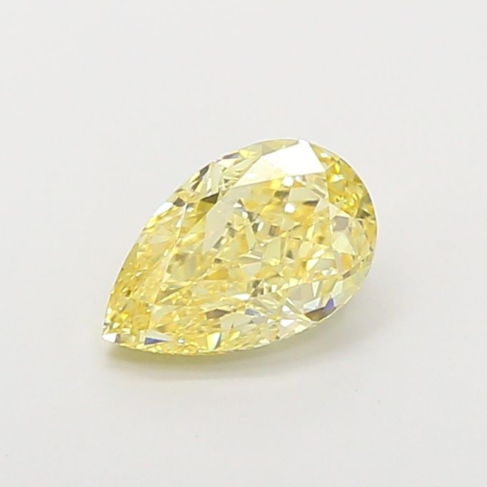 Loose Diamond - PEAR 1.53ct Fancy Intense Yellow VVS2: Loose Diamond - PEAR 1.53ct Fancy Intense Yellow VVS2 Source: This is a real non-mined Diamond that has been grown in a lab Shape: PEAR Carats: 1.53 Color: Fancy Intense Yellow Certification: IGI Vide