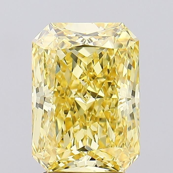 Loose Diamond - RADIANT 3.01ct Fancy Intense Yellow VVS2: Loose Diamond - RADIANT 3.01ct Fancy Intense Yellow VVS2 Source: This is a real non-mined Diamond that has been grown in a lab Shape: RADIANT Carats: 3.01 Color: Fancy Intense Yellow Certification: IG