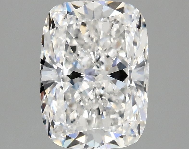 Loose Diamond - CUSHION MODIFIED 2.1ct D VS1: Loose Diamond - CUSHION MODIFIED 2.1ct D VS1 Source: This is a real non-mined Diamond that has been grown in a lab Shape: CUSHION MODIFIED Carats: 2.1 Color: D Clarity: VS1 Certification: IGI Video: