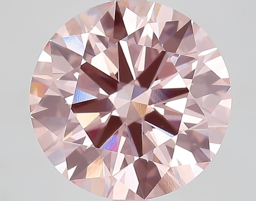 Ideal Loose Diamond - ROUND 5.44ct Fancy Intense Pink VS1: Ideal Loose Diamond - ROUND 5.44ct Fancy Intense Pink VS1 Source: This is a real non-mined Diamond that has been grown in a lab Shape: ROUND Carats: 5.44 Color: Fancy Intense Pink Certification: IGI V