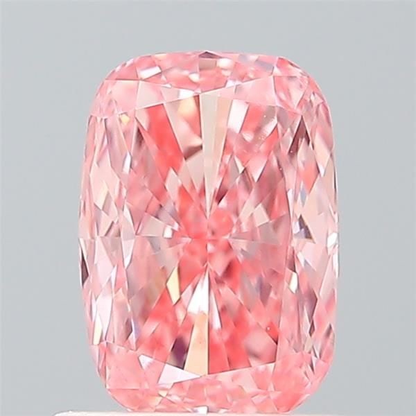 Loose Diamond - CUSHION MODIFIED 0.96ct Fancy Vivid Pink VVS2: Loose Diamond - CUSHION MODIFIED 0.96ct Fancy Vivid Pink VVS2 Source: This is a real non-mined Diamond that has been grown in a lab Shape: CUSHION MODIFIED Carats: 0.96 Color: Fancy Vivid Pink Certifi