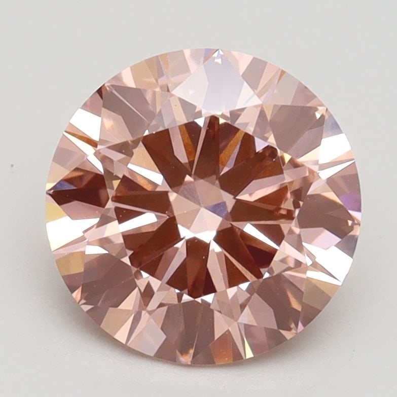 Loose Diamond - ROUND 2.01ct Fancy Intense Pink VVS2: Loose Diamond - ROUND 2.01ct Fancy Intense Pink VVS2 Source: This is a real non-mined Diamond that has been grown in a lab Shape: ROUND Carats: 2.01 Color: Fancy Intense Pink Certification: IGI Video: