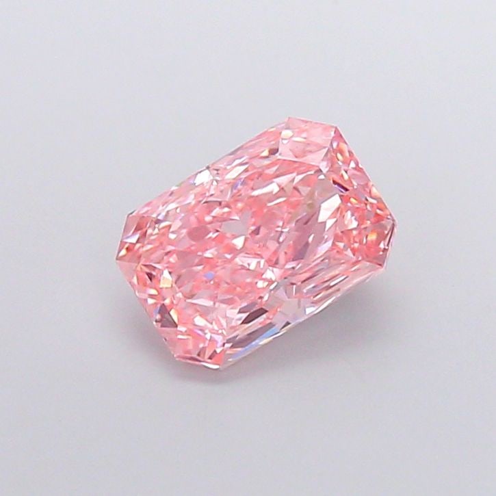 Loose Diamond - RADIANT 1.9ct Fancy Vivid Pink VS1: Loose Diamond - RADIANT 1.9ct Fancy Vivid Pink VS1 Source: This is a real non-mined Diamond that has been grown in a lab Shape: RADIANT Carats: 1.9 Color: Fancy Vivid Pink Certification: IGI Video: