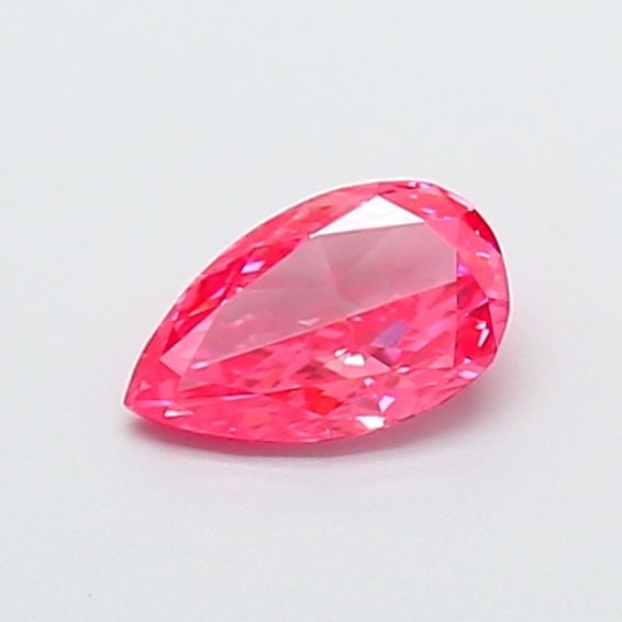 Loose Diamond - PEAR 0.35ct Fancy Vivid Pink VS1: Loose Diamond - PEAR 0.35ct Fancy Vivid Pink VS1 Source: This is a real non-mined Diamond that has been grown in a lab Shape: PEAR Carats: 0.35 Color: Fancy Vivid Pink Certification: NONE Video: