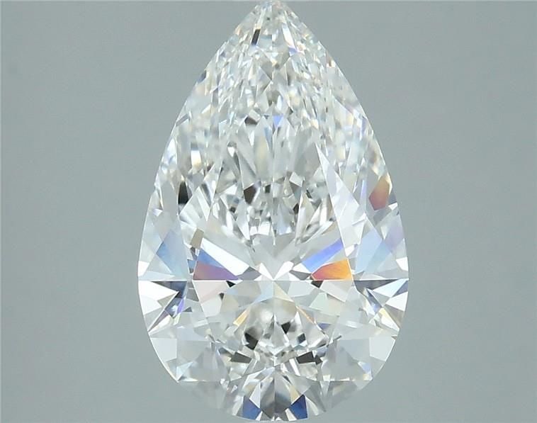Loose Diamond - PEAR 2.03ct E VVS2: Loose Diamond - PEAR 2.03ct E VVS2 Source: This is a real non-mined Diamond that has been grown in a lab Shape: PEAR Carats: 2.03 Color: E Clarity: VVS2 Certification: GCAL Video: