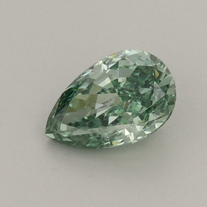 Loose Diamond - PEAR 0.54ct Fancy Vivid Green VS1: Loose Diamond - PEAR 0.54ct Fancy Vivid Green VS1 Source: This is a real non-mined Diamond that has been grown in a lab Shape: PEAR Carats: 0.54 Color: Fancy Vivid Green Certification: IGI Video: