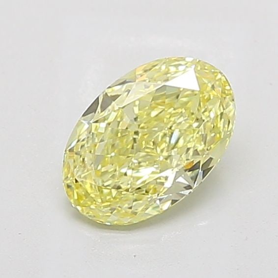 Loose Diamond - OVAL 1.57ct Fancy Intense Yellow VVS2: Loose Diamond - OVAL 1.57ct Fancy Intense Yellow VVS2 Source: This is a real non-mined Diamond that has been grown in a lab Shape: OVAL Carats: 1.57 Color: Fancy Intense Yellow Certification: IGI Vide