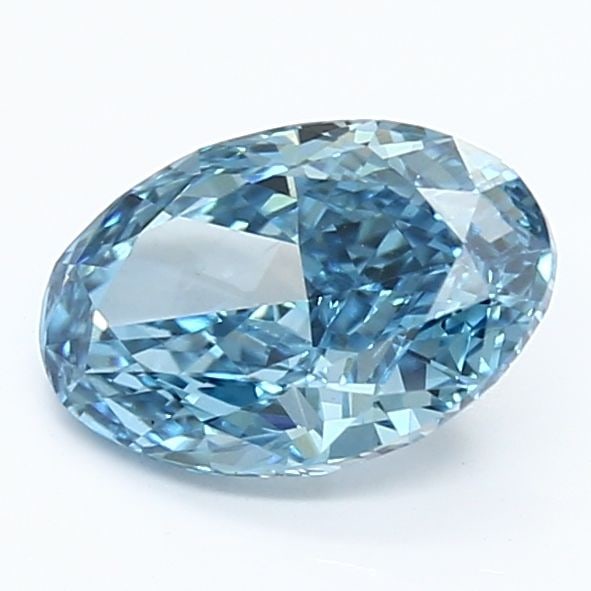 Loose Diamond - OVAL 1.66ct Fancy Vivid Blue VS1: Loose Diamond - OVAL 1.66ct Fancy Vivid Blue VS1 Source: This is a real non-mined Diamond that has been grown in a lab Shape: OVAL Carats: 1.66 Color: Fancy Vivid Blue Certification: IGI Video: