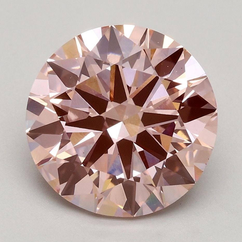 Loose Diamond - ROUND 2.63ct Fancy Intense Pink VS1: Loose Diamond - ROUND 2.63ct Fancy Intense Pink VS1 Source: This is a real non-mined Diamond that has been grown in a lab Shape: ROUND Carats: 2.63 Color: Fancy Intense Pink Certification: IGI Video: