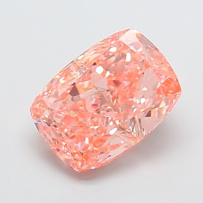Loose Diamond - CUSHION MODIFIED 3.0ct Fancy Vivid Pink VVS2: Loose Diamond - CUSHION MODIFIED 3.0ct Fancy Vivid Pink VVS2 Source: This is a real non-mined Diamond that has been grown in a lab Shape: CUSHION MODIFIED Carats: 3.0 Color: Fancy Vivid Pink Certifica