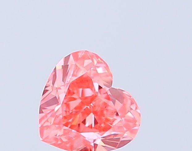Loose Diamond - HEART 1.03ct Fancy Vivid Pink VS2: Loose Diamond - HEART 1.03ct Fancy Vivid Pink VS2 Source: This is a real non-mined Diamond that has been grown in a lab Shape: HEART Carats: 1.03 Color: Fancy Vivid Pink Certification: IGI Video:
