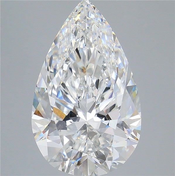 Loose Diamond - PEAR 9.57ct E VVS2: Loose Diamond - PEAR 9.57ct E VVS2 Source: This is a real non-mined Diamond that has been grown in a lab Shape: PEAR Carats: 9.57 Color: E Clarity: VVS2 Certification: IGI Video: