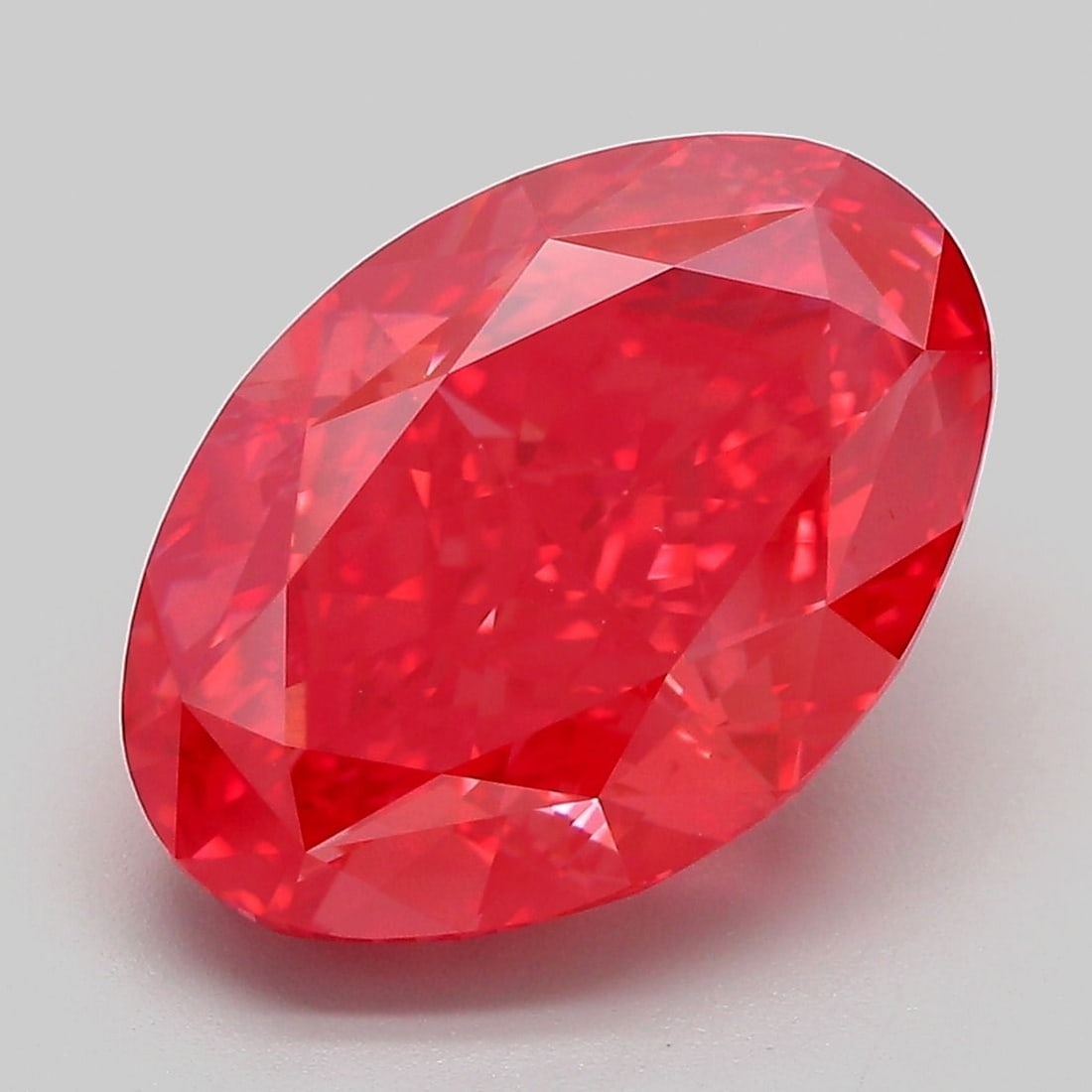 Loose Diamond - OVAL 7.13ct Fancy Vivid Pink VS2: Loose Diamond - OVAL 7.13ct Fancy Vivid Pink VS2 Source: This is a real non-mined Diamond that has been grown in a lab Shape: OVAL Carats: 7.13 Color: Fancy Vivid Pink Certification: IGI Video: