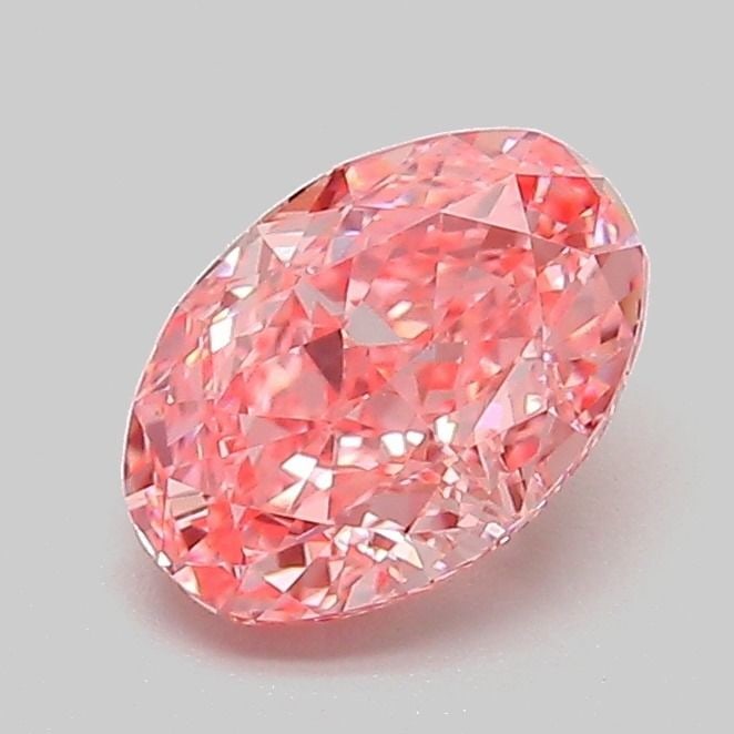 Loose Diamond - OVAL 1.1ct Fancy Vivid Pink VVS2: Loose Diamond - OVAL 1.1ct Fancy Vivid Pink VVS2 Source: This is a real non-mined Diamond that has been grown in a lab Shape: OVAL Carats: 1.1 Color: Fancy Vivid Pink Certification: IGI Video: