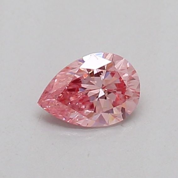 Loose Diamond - PEAR 0.15ct Fancy Vivid Pink VS1: Loose Diamond - PEAR 0.15ct Fancy Vivid Pink VS1 Source: This is a real non-mined Diamond that has been grown in a lab Shape: PEAR Carats: 0.15 Color: Fancy Vivid Pink Certification: IGI Video: