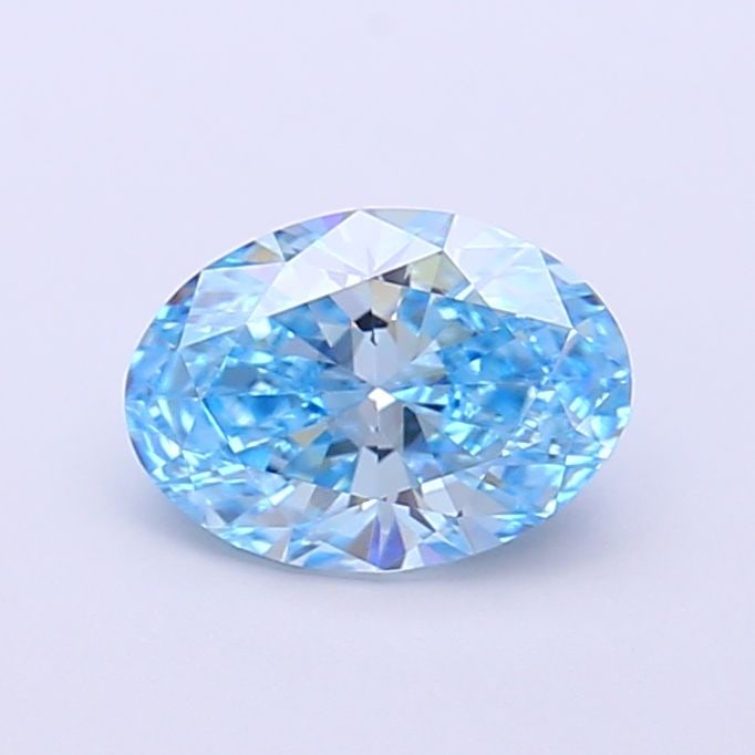 Loose Diamond - OVAL 1.05ct Fancy Vivid Blue VVS2: Loose Diamond - OVAL 1.05ct Fancy Vivid Blue VVS2 Source: This is a real non-mined Diamond that has been grown in a lab Shape: OVAL Carats: 1.05 Color: Fancy Vivid Blue Certification: NONE Additional 