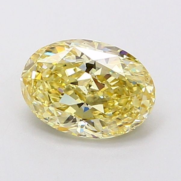 Loose Diamond - OVAL 1.06ct Fancy Intense Yellow SI1: Loose Diamond - OVAL 1.06ct Fancy Intense Yellow SI1 Source: This is a real non-mined Diamond that has been grown in a lab Shape: OVAL Carats: 1.06 Color: Fancy Intense Yellow Certification: IGI Video