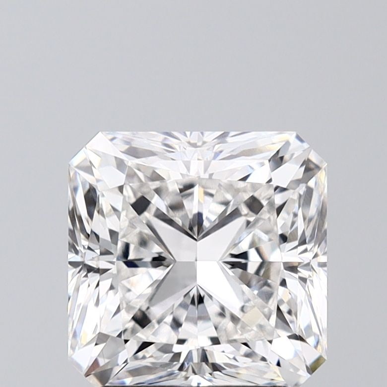 Loose Diamond - SQUARE RADIANT 2.56ct E VVS2: Loose Diamond - SQUARE RADIANT 2.56ct E VVS2 Source: This is a real non-mined Diamond that has been grown in a lab Shape: SQUARE RADIANT Carats: 2.56 Color: E Clarity: VVS2 Certification: IGI Video: