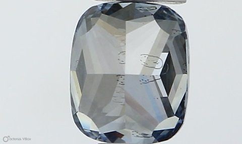Loose Diamond - CUSHION MODIFIED 0.42ct Fancy Vivid Blue SI1: Loose Diamond - CUSHION MODIFIED 0.42ct Fancy Vivid Blue SI1 Source: This is a real non-mined Diamond that has been grown in a lab Shape: CUSHION MODIFIED Carats: 0.42 Color: Fancy Vivid Blue Certific
