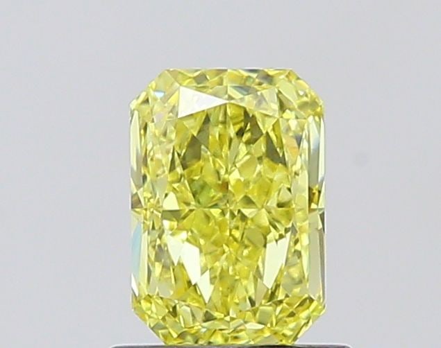Loose Diamond - RADIANT 1.04ct Fancy Vivid Yellow VS1: Loose Diamond - RADIANT 1.04ct Fancy Vivid Yellow VS1 Source: This is a real non-mined Diamond that has been grown in a lab Shape: RADIANT Carats: 1.04 Color: Fancy Vivid Yellow Certification: IGI Vid