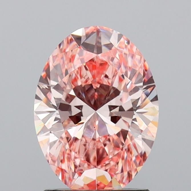 Loose Diamond - OVAL 1.87ct Fancy Vivid Pink VS1: Loose Diamond - OVAL 1.87ct Fancy Vivid Pink VS1 Source: This is a real non-mined Diamond that has been grown in a lab Shape: OVAL Carats: 1.87 Color: Fancy Vivid Pink Certification: IGI Additional im