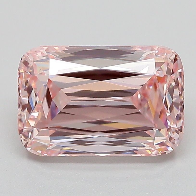 Loose Diamond - CUSHION MODIFIED 2.59ct Fancy Intense Pink VVS2: Loose Diamond - CUSHION MODIFIED 2.59ct Fancy Intense Pink VVS2 Source: This is a real non-mined Diamond that has been grown in a lab Shape: CUSHION MODIFIED Carats: 2.59 Color: Fancy Intense Pink Cer