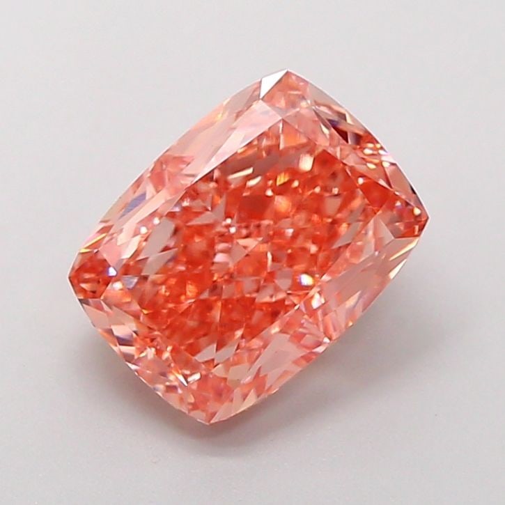 Loose Diamond - CUSHION MODIFIED 3.39ct Fancy Vivid Brownish Orange VS1: Loose Diamond - CUSHION MODIFIED 3.39ct Fancy Vivid Brownish Orange VS1 Source: This is a real non-mined Diamond that has been grown in a lab Shape: CUSHION MODIFIED Carats: 3.39 Color: Fancy Vivid Br