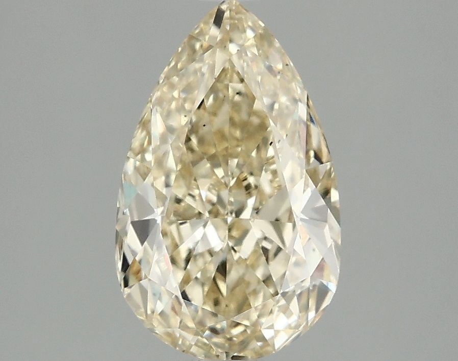 Loose Diamond - PEAR 2.08ct Fancy Yellow VS2: Loose Diamond - PEAR 2.08ct Fancy Yellow VS2 Source: This is a real non-mined Diamond that has been grown in a lab Shape: PEAR Carats: 2.08 Color: Fancy Yellow Certification: IGI Video:
