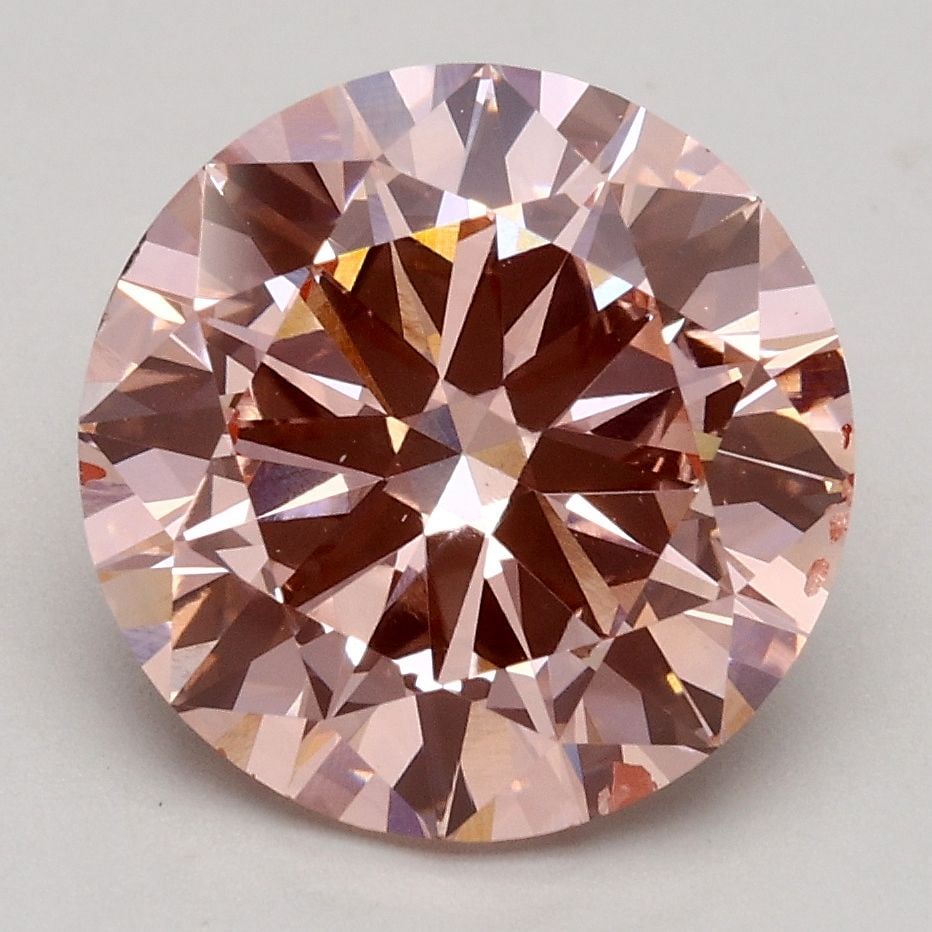 Loose Diamond - ROUND 3.0ct Fancy Intense Pink SI1: Loose Diamond - ROUND 3.0ct Fancy Intense Pink SI1 Source: This is a real non-mined Diamond that has been grown in a lab Shape: ROUND Carats: 3.0 Color: Fancy Intense Pink Certification: IGI Video: