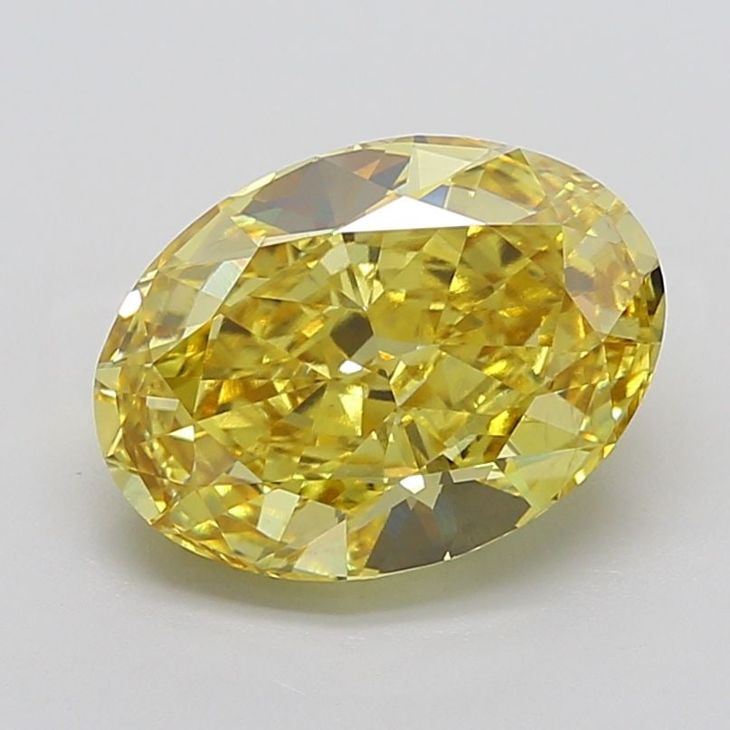 Loose Diamond - OVAL 7.0ct Fancy Intense Yellow VS1: Loose Diamond - OVAL 7.0ct Fancy Intense Yellow VS1 Source: This is a real non-mined Diamond that has been grown in a lab Shape: OVAL Carats: 7.0 Color: Fancy Intense Yellow Certification: IGI Additio