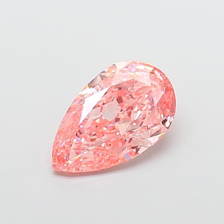 Loose Diamond - PEAR 3.52ct Fancy Vivid Pink VVS2: Loose Diamond - PEAR 3.52ct Fancy Vivid Pink VVS2 Source: This is a real non-mined Diamond that has been grown in a lab Shape: PEAR Carats: 3.52 Color: Fancy Vivid Pink Certification: IGI Video: