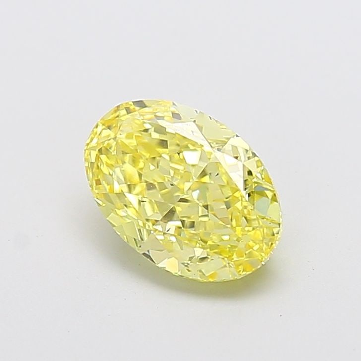 Loose Diamond - OVAL 2.05ct Fancy Vivid Yellow SI1: Loose Diamond - OVAL 2.05ct Fancy Vivid Yellow SI1 Source: This is a real non-mined Diamond that has been grown in a lab Shape: OVAL Carats: 2.05 Color: Fancy Vivid Yellow Certification: IGI Video: