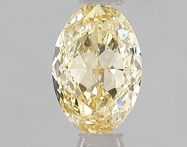 Loose Diamond - OVAL 1.09ct Fancy Intense Yellow VS1: Loose Diamond - OVAL 1.09ct Fancy Intense Yellow VS1 Source: This is a real non-mined Diamond that has been grown in a lab Shape: OVAL Carats: 1.09 Color: Fancy Intense Yellow Certification: IGI Video