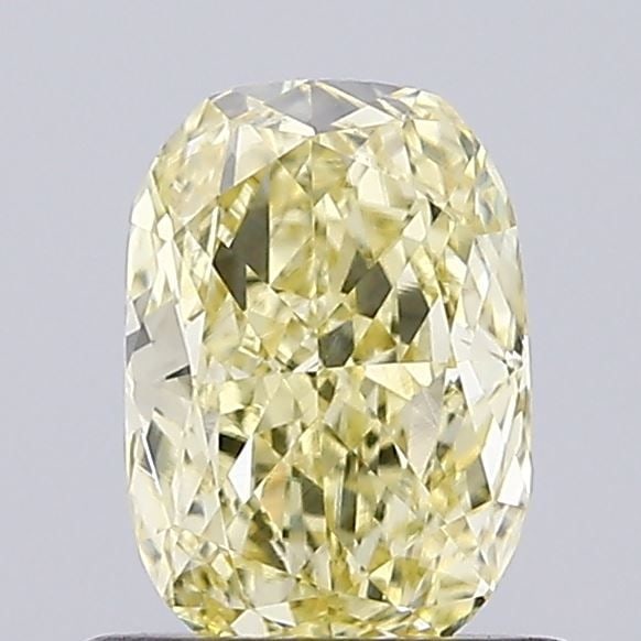 Loose Diamond - CUSHION MODIFIED 0.6ct Fancy Yellow VVS2: Loose Diamond - CUSHION MODIFIED 0.6ct Fancy Yellow VVS2 Source: This is a real non-mined Diamond that has been grown in a lab Shape: CUSHION MODIFIED Carats: 0.6 Color: Fancy Yellow Certification: IG