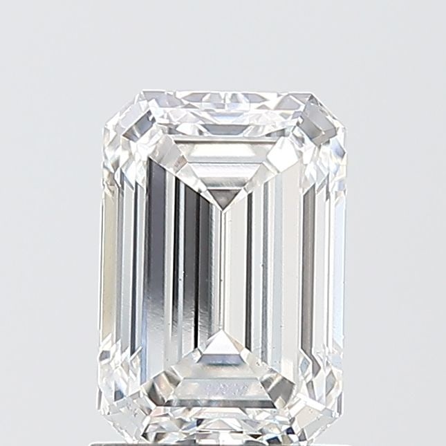 Loose Diamond - EMERALD 1.55ct E VS1: Loose Diamond - EMERALD 1.55ct E VS1 Source: This is a real non-mined Diamond that has been grown in a lab Shape: EMERALD Carats: 1.55 Color: E Clarity: VS1 Certification: IGI Video: