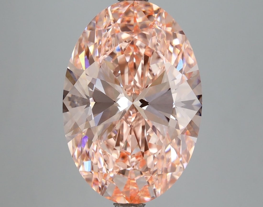 Loose Diamond - OVAL 8.11ct Fancy Vivid Pink VVS2: Loose Diamond - OVAL 8.11ct Fancy Vivid Pink VVS2 Source: This is a real non-mined Diamond that has been grown in a lab Shape: OVAL Carats: 8.11 Color: Fancy Vivid Pink Certification: IGI Video: