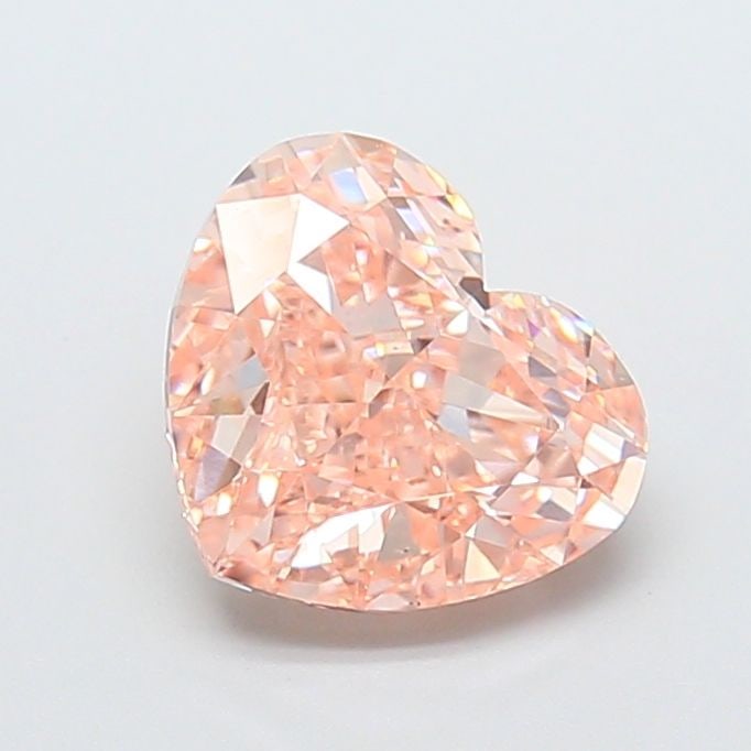 Loose Diamond - HEART 2.59ct Fancy Intense Pink VS1: Loose Diamond - HEART 2.59ct Fancy Intense Pink VS1 Source: This is a real non-mined Diamond that has been grown in a lab Shape: HEART Carats: 2.59 Color: Fancy Intense Pink Certification: IGI Video: