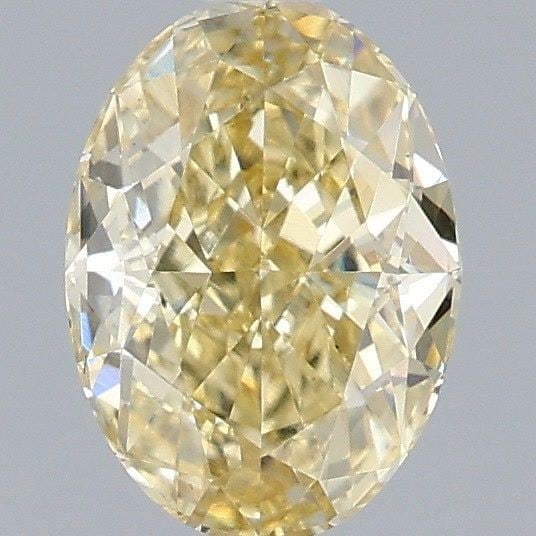 Loose Diamond - OVAL 1.07ct Fancy Yellow VS1: Loose Diamond - OVAL 1.07ct Fancy Yellow VS1 Source: This is a real non-mined Diamond that has been grown in a lab Shape: OVAL Carats: 1.07 Color: Fancy Yellow Certification: IGI Video: