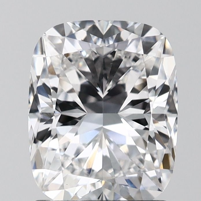 Loose Diamond - CUSHION MODIFIED 1.75ct D VVS2: Loose Diamond - CUSHION MODIFIED 1.75ct D VVS2 Source: This is a real non-mined Diamond that has been grown in a lab Shape: CUSHION MODIFIED Carats: 1.75 Color: D Clarity: VVS2 Certification: IGI Vide