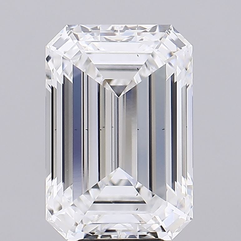 Loose Diamond - EMERALD 8.02ct E SI1: Loose Diamond - EMERALD 8.02ct E SI1 Source: This is a real non-mined Diamond that has been grown in a lab Shape: EMERALD Carats: 8.02 Color: E Clarity: SI1 Certification: GIA Video: