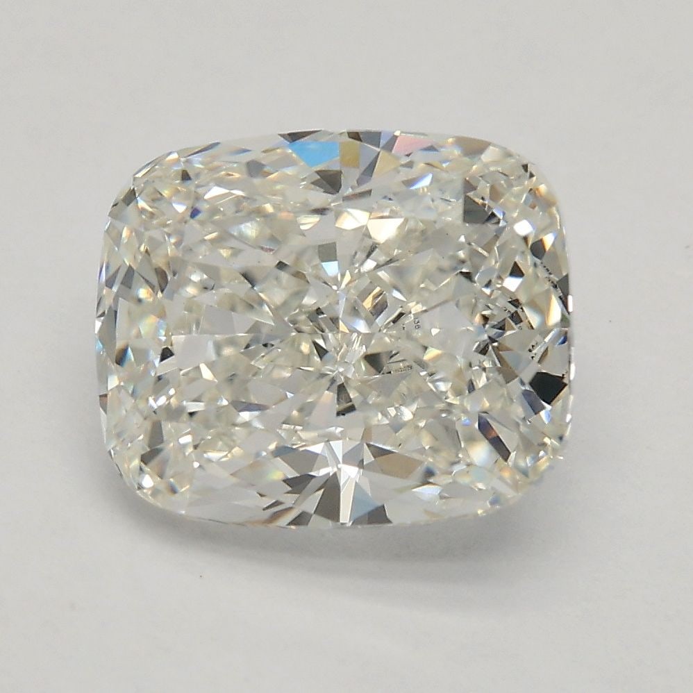 Loose Diamond - CUSHION BRILLIANT 2.35ct H VS1: Loose Diamond - CUSHION BRILLIANT 2.35ct H VS1 Source: This is a real non-mined Diamond that has been grown in a lab Shape: CUSHION BRILLIANT Carats: 2.35 Color: H Clarity: VS1 Certification: IGI Vide