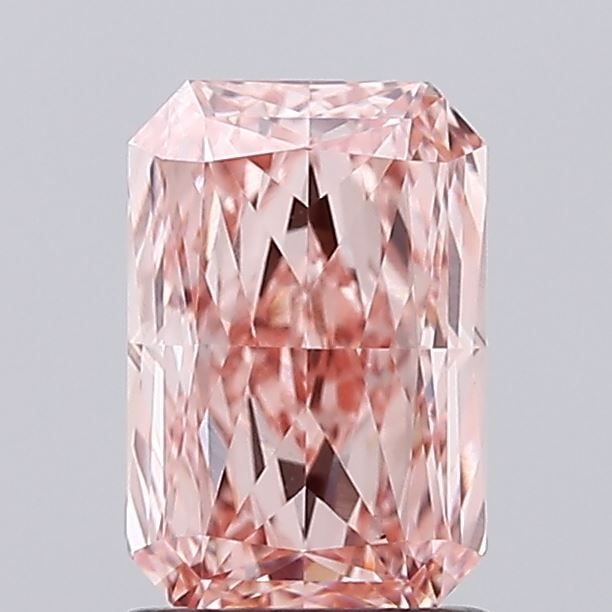 Loose Diamond - RADIANT 1.54ct Fancy Intense Pink VS1: Loose Diamond - RADIANT 1.54ct Fancy Intense Pink VS1 Source: This is a real non-mined Diamond that has been grown in a lab Shape: RADIANT Carats: 1.54 Color: Fancy Intense Pink Certification: IGI Vid