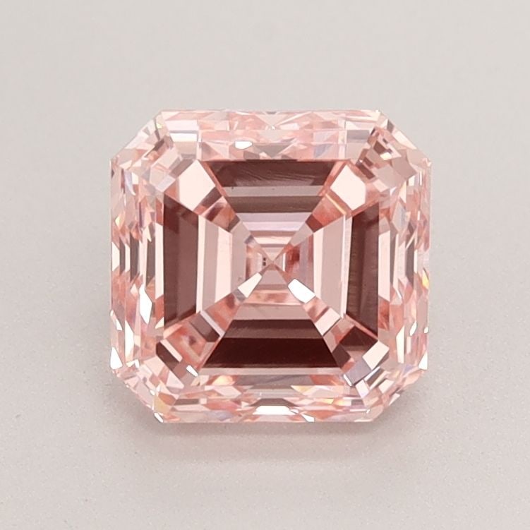 Loose Diamond - SQUARE EMERALD 1.69ct Fancy Intense Pink VS1: Loose Diamond - SQUARE EMERALD 1.69ct Fancy Intense Pink VS1 Source: This is a real non-mined Diamond that has been grown in a lab Shape: SQUARE EMERALD Carats: 1.69 Color: Fancy Intense Pink Certific