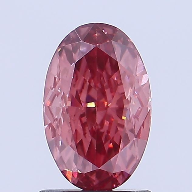 Loose Diamond - OVAL 1.52ct Fancy Intense Brownish Pink VS1: Loose Diamond - OVAL 1.52ct Fancy Intense Brownish Pink VS1 Source: This is a real non-mined Diamond that has been grown in a lab Shape: OVAL Carats: 1.52 Color: Fancy Intense Brownish Pink Certificat