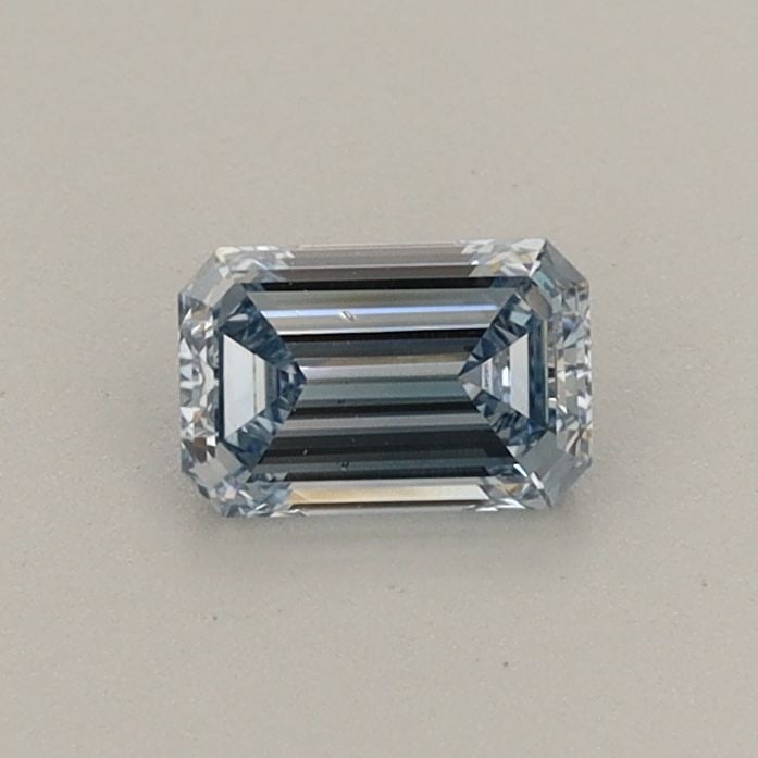 Loose Diamond - EMERALD 0.39ct Fancy Light Blue VS2: Loose Diamond - EMERALD 0.39ct Fancy Light Blue VS2 Source: This is a real non-mined Diamond that has been grown in a lab Shape: EMERALD Carats: 0.39 Color: Fancy Light Blue Certification: IGI Video: