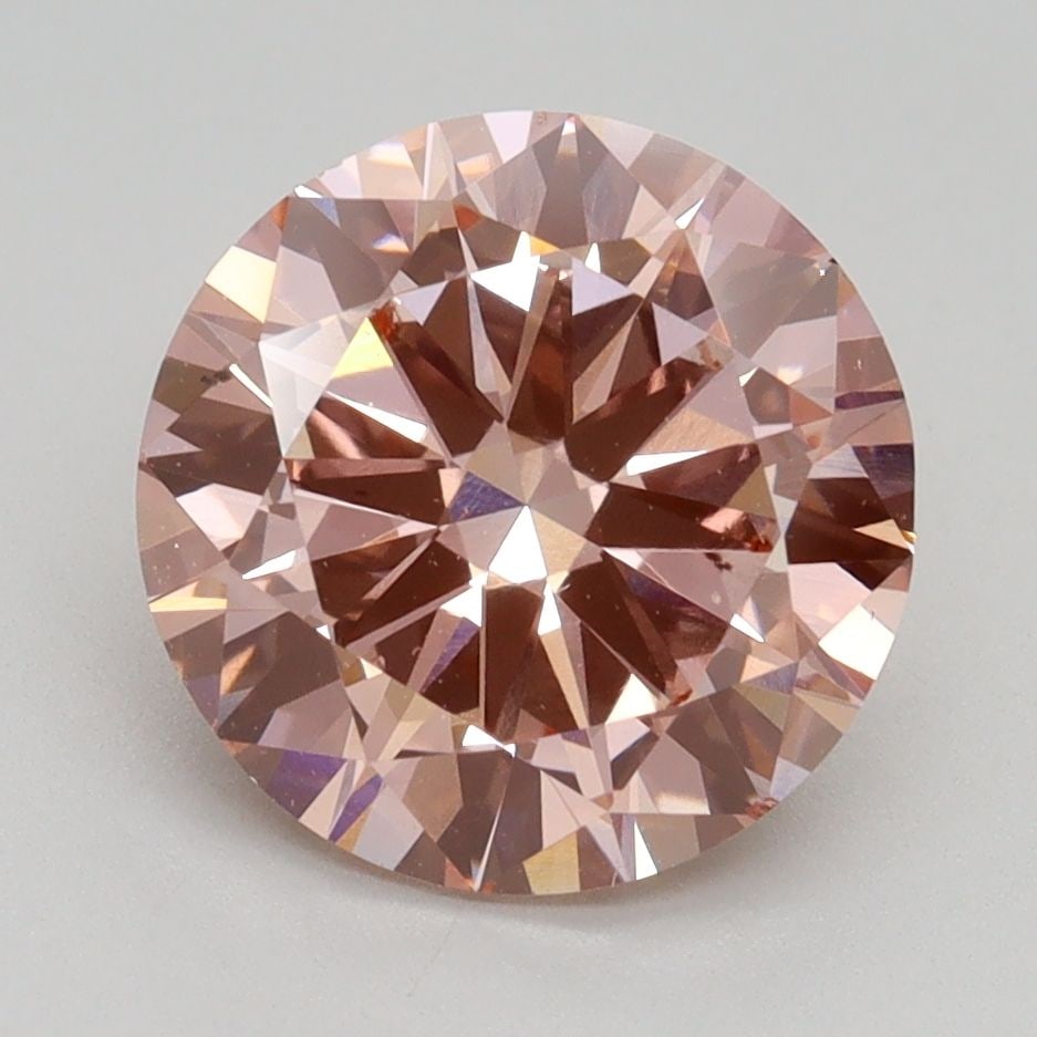 Loose Diamond - ROUND 3.01ct Fancy Intense Pink VS2: Loose Diamond - ROUND 3.01ct Fancy Intense Pink VS2 Source: This is a real non-mined Diamond that has been grown in a lab Shape: ROUND Carats: 3.01 Color: Fancy Intense Pink Certification: IGI Video: