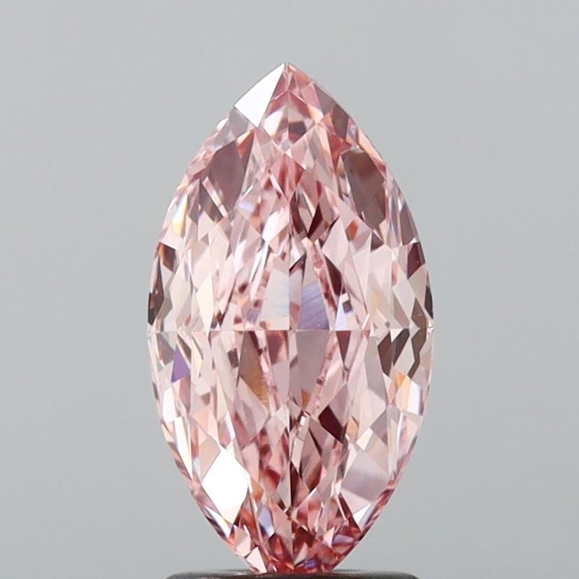 Loose Diamond - MARQUISE 2.13ct Fancy Intense Pink VS1: Loose Diamond - MARQUISE 2.13ct Fancy Intense Pink VS1 Source: This is a real non-mined Diamond that has been grown in a lab Shape: MARQUISE Carats: 2.13 Color: Fancy Intense Pink Certification: IGI V