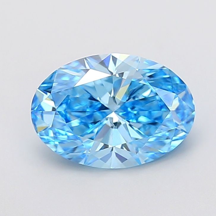 Loose Diamond - OVAL 3.06ct Fancy Vivid Blue VVS2: Loose Diamond - OVAL 3.06ct Fancy Vivid Blue VVS2 Source: This is a real non-mined Diamond that has been grown in a lab Shape: OVAL Carats: 3.06 Color: Fancy Vivid Blue Certification: IGI Video: