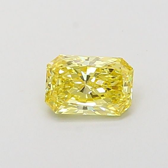 Loose Diamond - RADIANT 0.35ct Fancy Intense Yellow VVS2: Loose Diamond - RADIANT 0.35ct Fancy Intense Yellow VVS2 Source: This is a real non-mined Diamond that has been grown in a lab Shape: RADIANT Carats: 0.35 Color: Fancy Intense Yellow Certification: IG