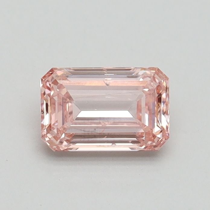 Loose Diamond - EMERALD 0.52ct Fancy Intense Pink SI1: Loose Diamond - EMERALD 0.52ct Fancy Intense Pink SI1 Source: This is a real non-mined Diamond that has been grown in a lab Shape: EMERALD Carats: 0.52 Color: Fancy Intense Pink Certification: IGI Vid